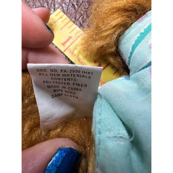 Vintage 1988 Alf Alien Productions Plush Hand Puppet Toy Hawaiian Shirt 80's - Picture 5 of 9